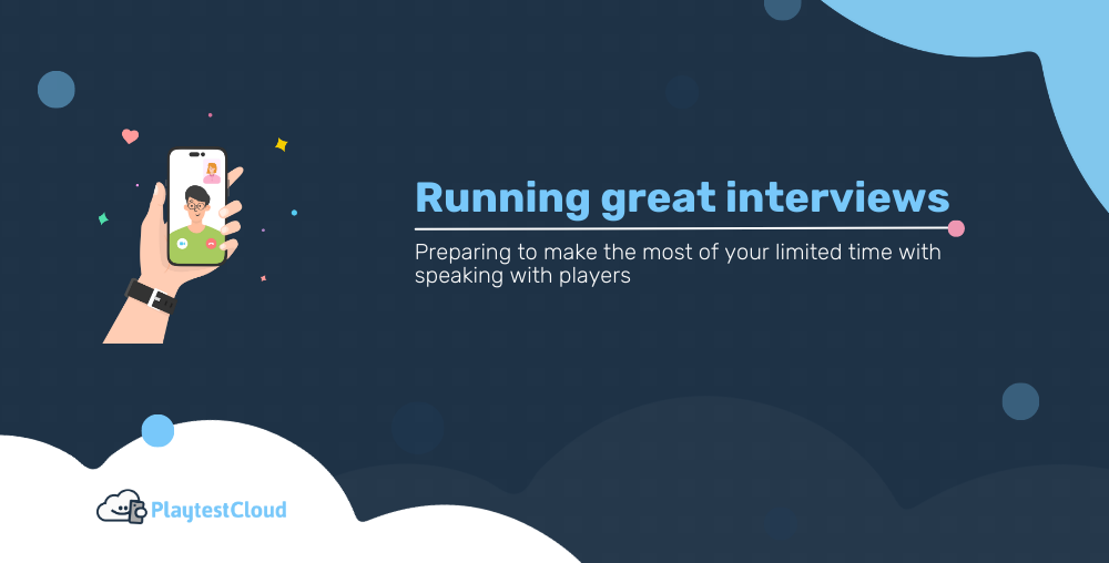 Running great player interviews - Making the most of your time with players