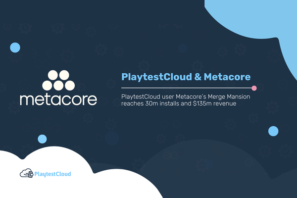 PlaytestCloud user Metacore’s Merge Mansion reaches 30m installs and $135m revenue